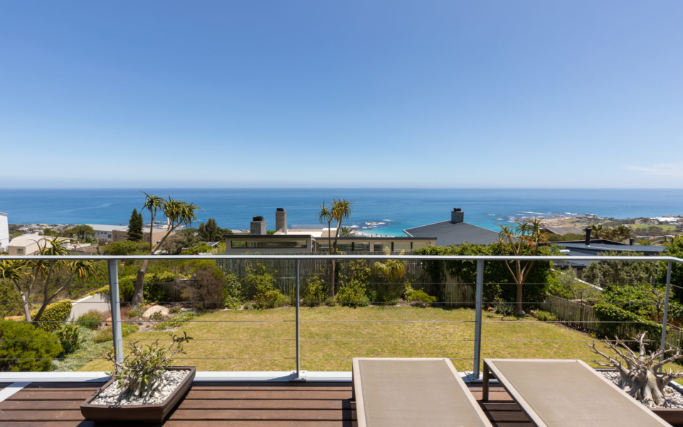 Luxury Villa Rental Cape Town Camps Bay Hely Horizon View From Upper Deck