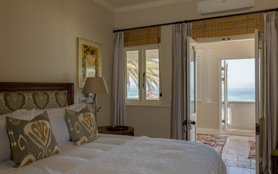 Luxury Cape Town Camps Bay Villa Bedroom 1 With Sea Views