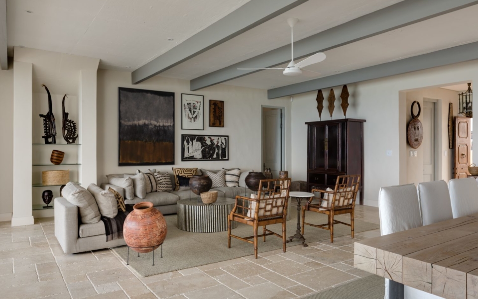 Luxury Cape Town Camps Bay Villa Pavillion Living And Dining Area