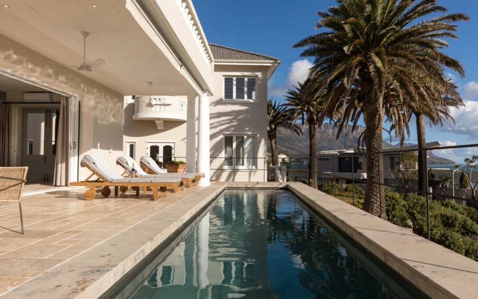Luxury Cape Town Camps Bay Villa Pavillion Pool 3