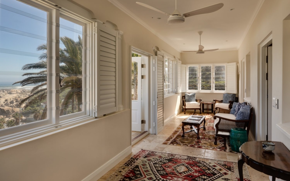 Luxury Cape Town Camps Bay Villa Upper Level Patio With Sea Views