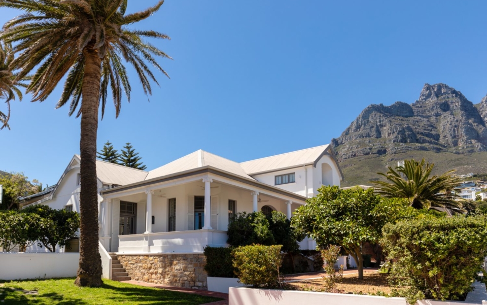 Luxury Villa Rental Cape Town Camps Bay Linda Vista Main Villa View