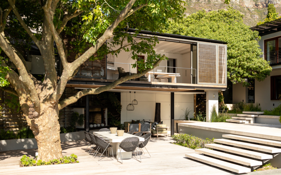 Luxury Cape Town Camps Bay Holiday Villa Le Thallo Outdoor Dining Area