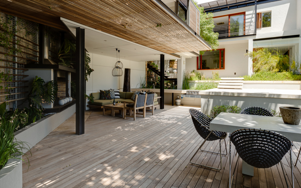 Luxury Cape Town Camps Bay Holiday Villa Le Thallo Outdoor Entertainment Area
