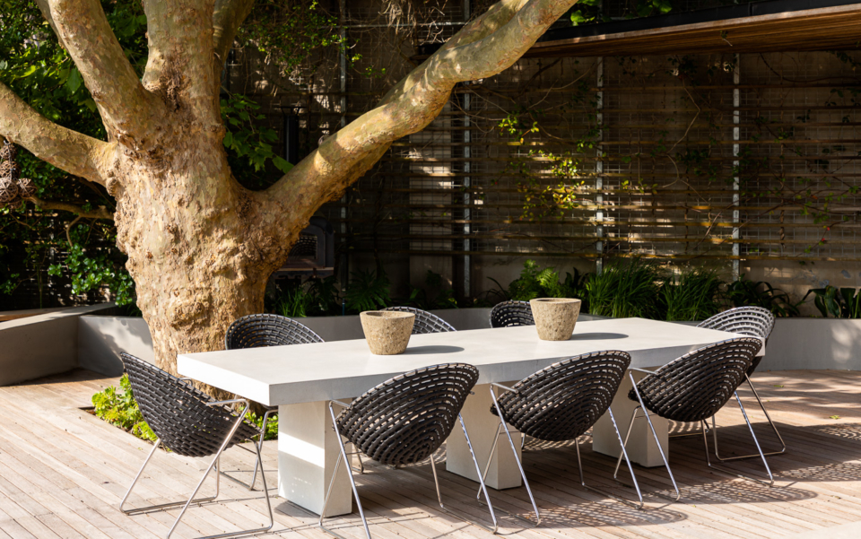 Luxury Cape Town Camps Bay Holiday Villa Le Thallo Outside Dining