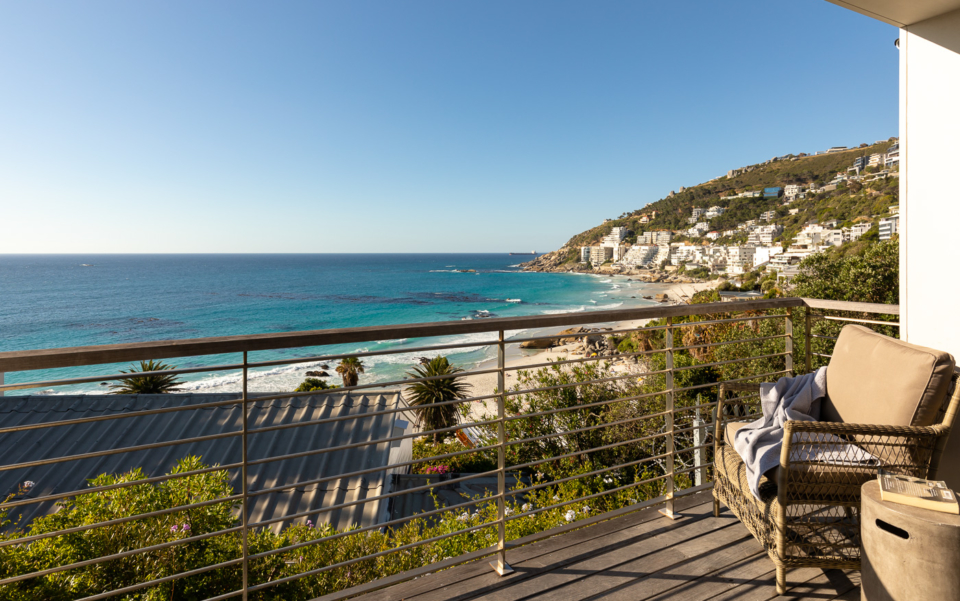 Luxury Cape Town Clifton Villa Balcony View