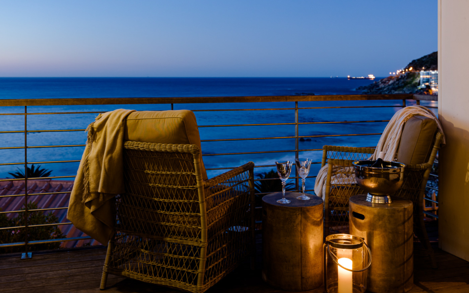Luxury Cape Town Clifton Villa Balcony