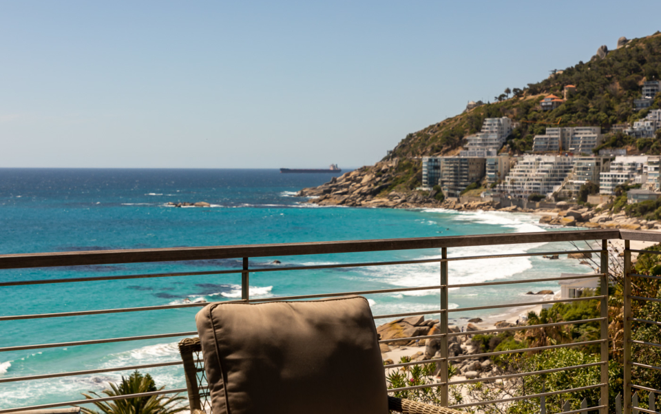 Luxury Cape Town Clifton Villa Day View Balcony