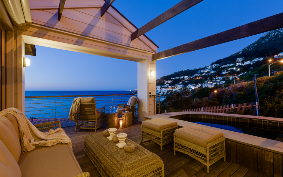 Luxury Cape Town Clifton Villa Outdoor Entertainment Area