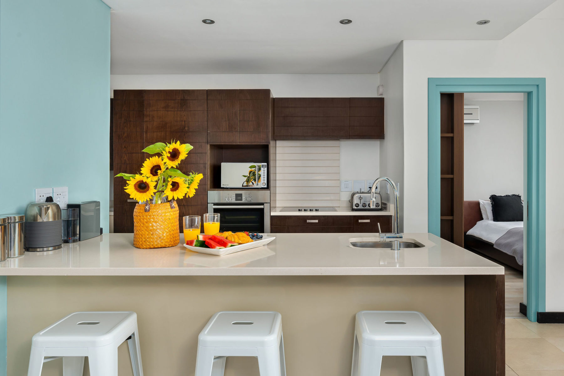 Fully fitted kitchen