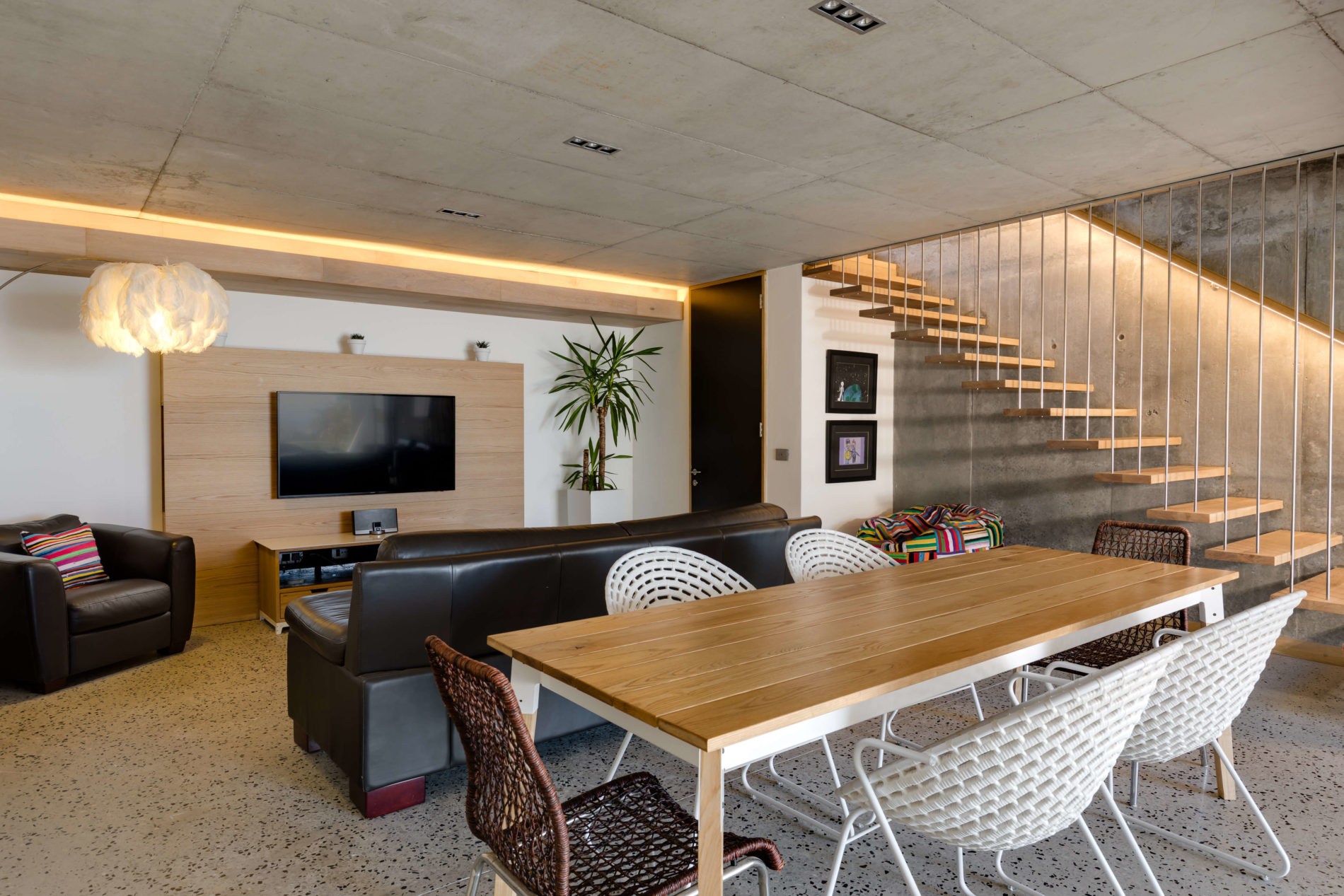 Seasky Villa Management 54 Victoria Hamish Niven Photography Lower Level Lounge